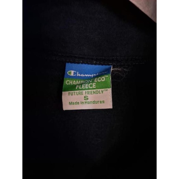 Champion Syracuse University 1/4 Zip Sweatshirt with Fleece Lining‎ Size Small - Picture 2 of 3